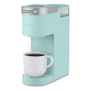 Keurig K-Mini Plus Single Serve K-Cup Pod Coffee Maker, 6 to 12oz, Misty Green